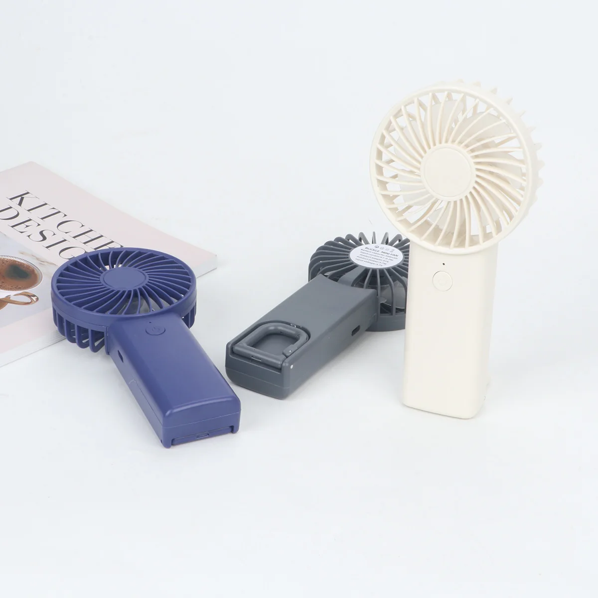 factory direct sale key buckle sport fan handy rechargable fan TYPE-C mini fan