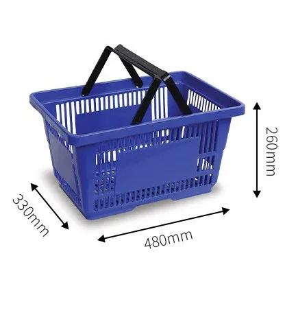plastic, 20 L, Shopping basket