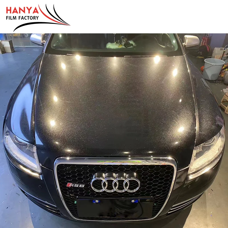 Wholesale White Adhesive Car Vinyl Film Wrap  VINYL FROG Super High Glossy Pearl Black