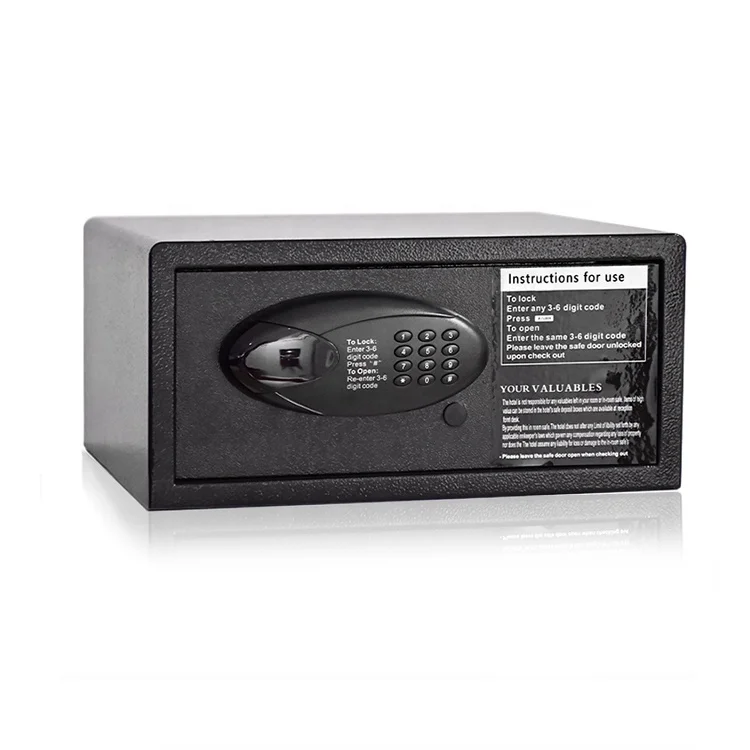 
Security Laptop Size Digital Small Password Electronic Smart Mini Room Deposit Key Hotel Safe Box 