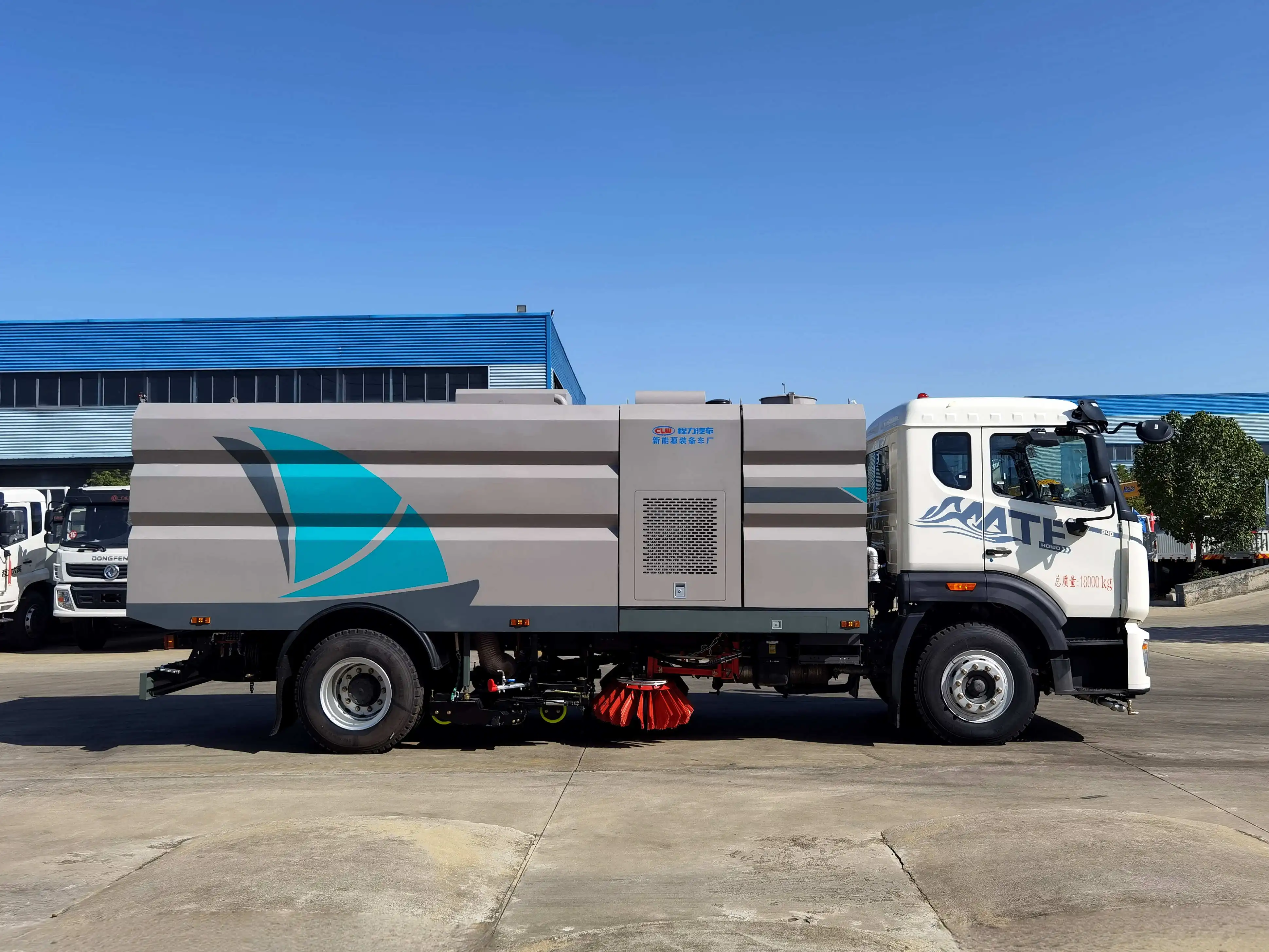 Заводская распродажа хорошая цена howo Dongfeng 16 куб для мойки и подметания дороги грузовик уборочной машины продажа экспорт с завода