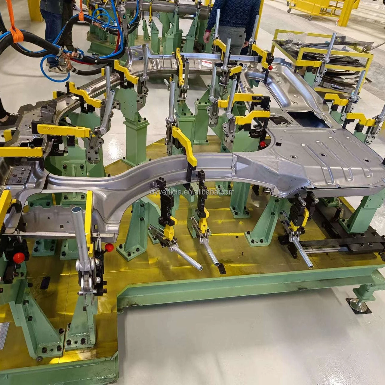 Duoyuan EV Car Assembly Production Line for manufacturing plant