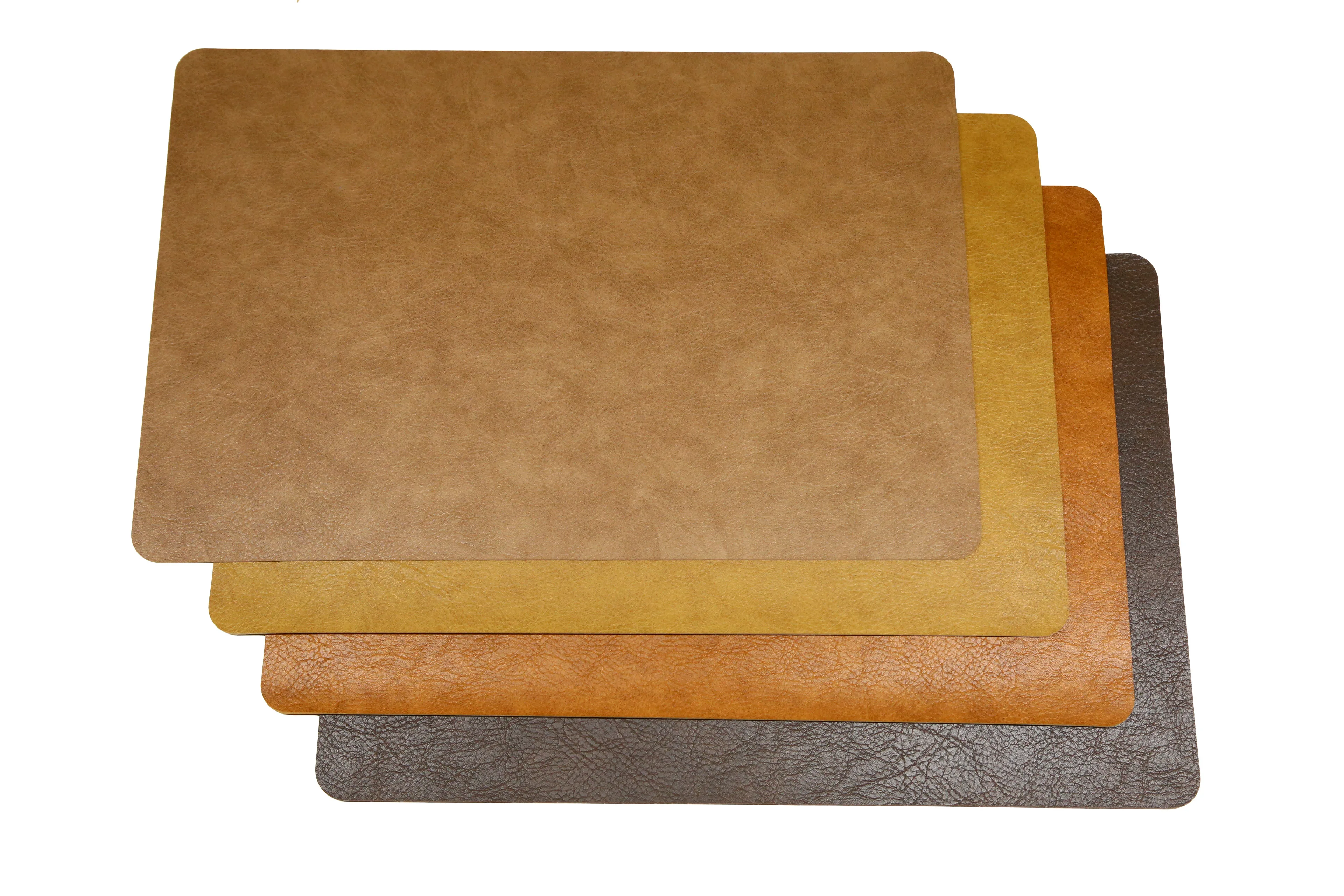 Tabletex Retro style surface texture has textured leather Placemat Use in high-end restaurants Table Mat