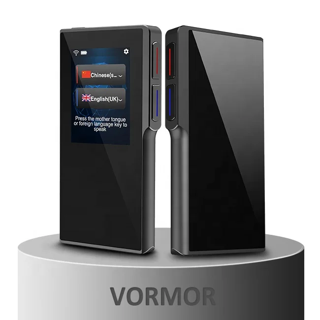 Wholesale Cheap Price 82 Languages Translate Device Online Traductor Language Translator Device Smart Voice Translator Portable