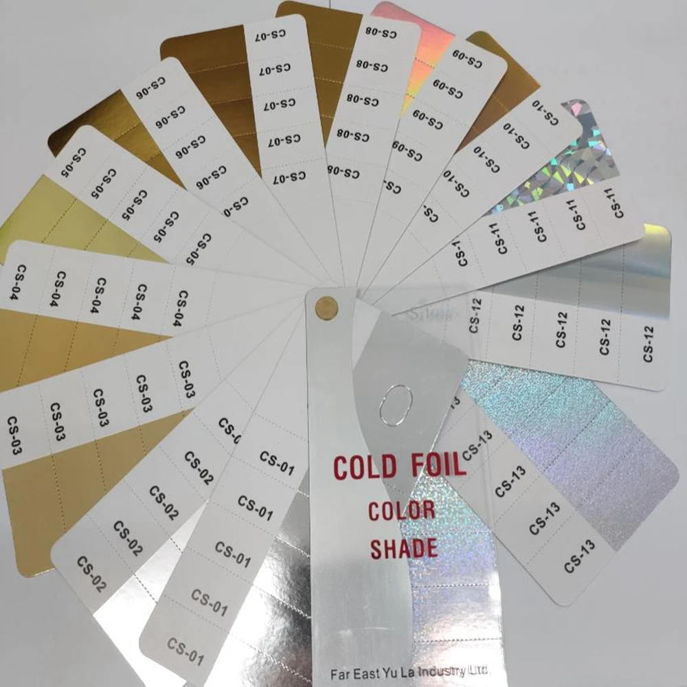 Cold Stamping Foil for Flexo Graphic in Hologram Color Pillar Design Factory Supply