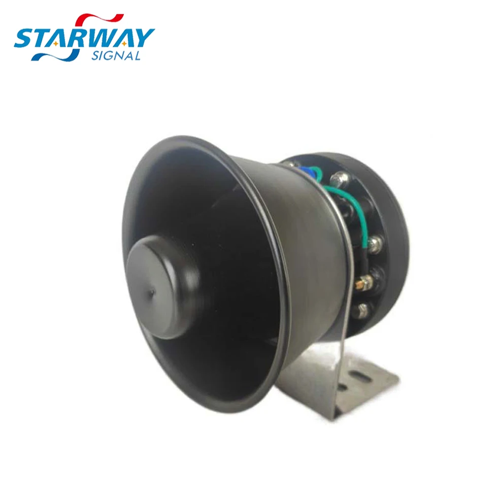 Starway 2023 100W metal super loud siren horn speaker  Loud Siren Speaker for Ambulance