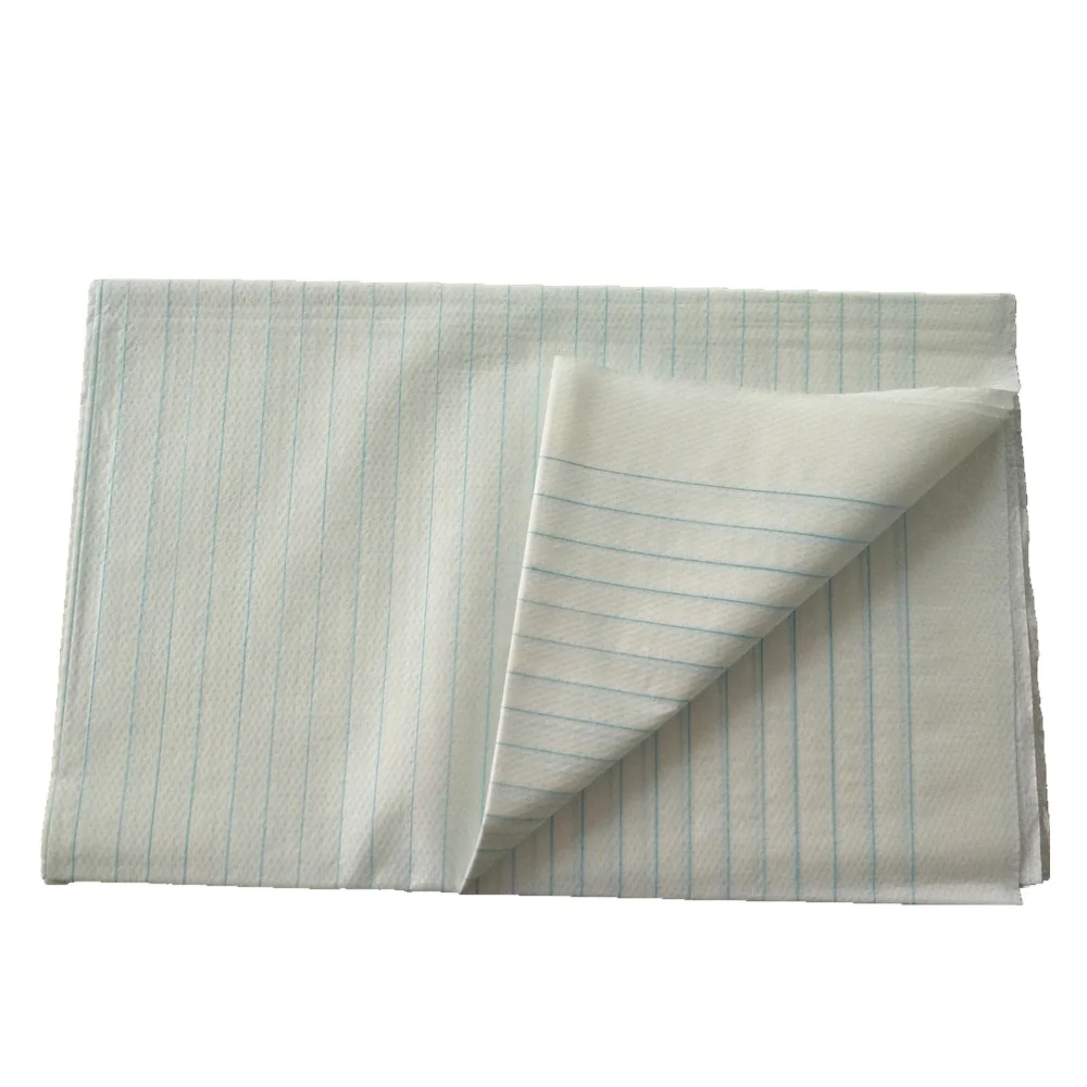 china cheap hot sale Disposable drape sheet/protective sheet/exam sheet tissue+PE with threads