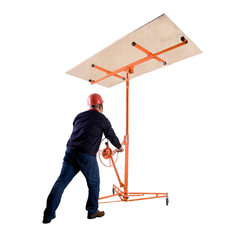 
Building construction tool gypsum board panel lifting board hoist 