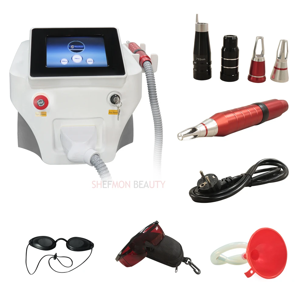 A0508 Multifunction Device Laser Tattoo Removal Picosecond 755nm Machine