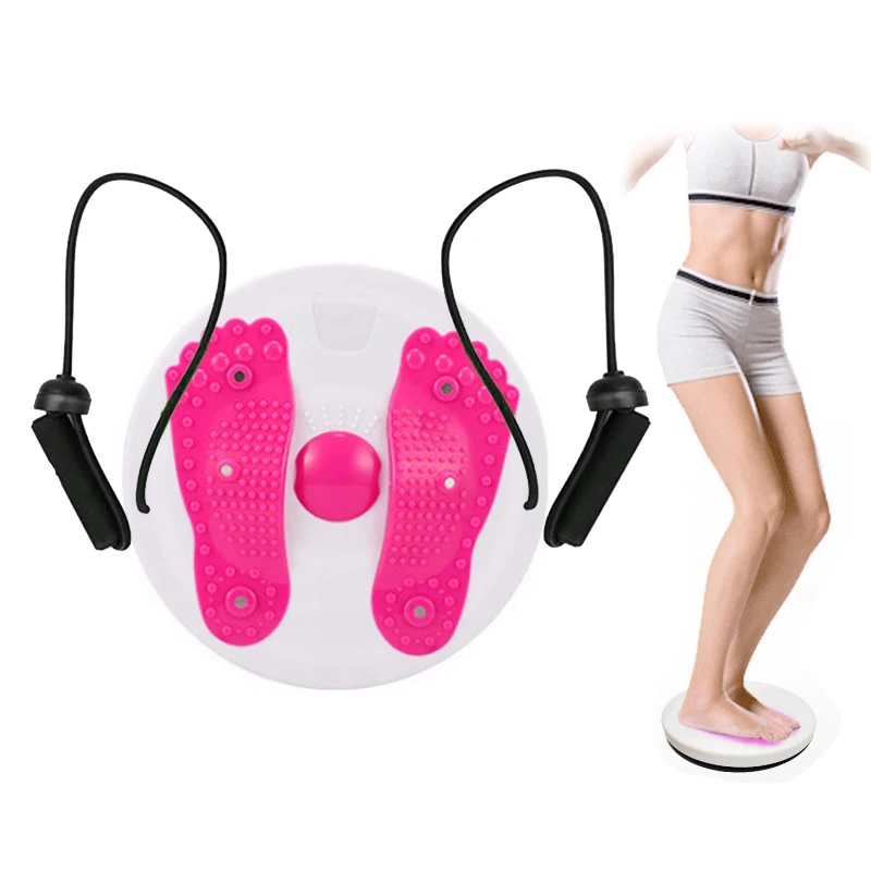 convenient grey board torsion healthy massage trainer waist twist twisting disc