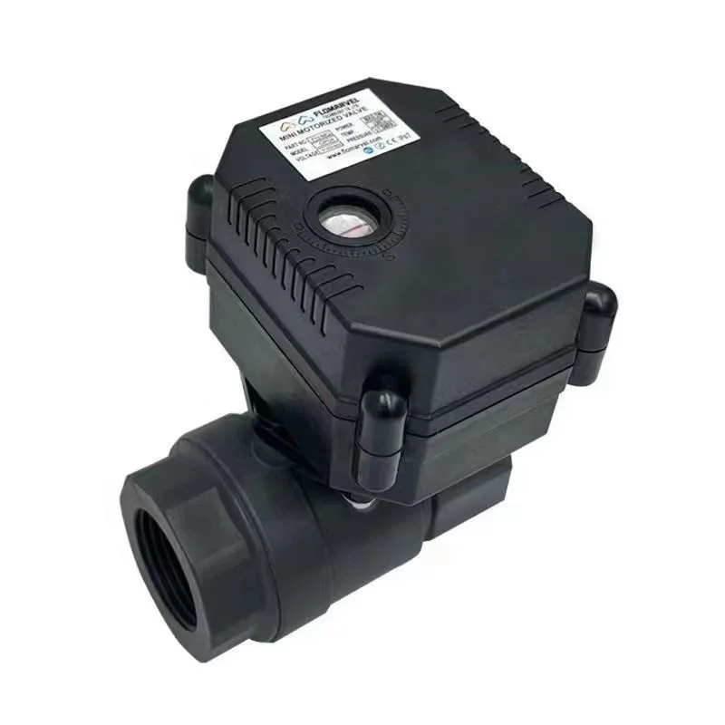 FH series motorized ball valve stainless steel brass electric actuator ball valve 12v 24v 5v 110v 220v for smart home