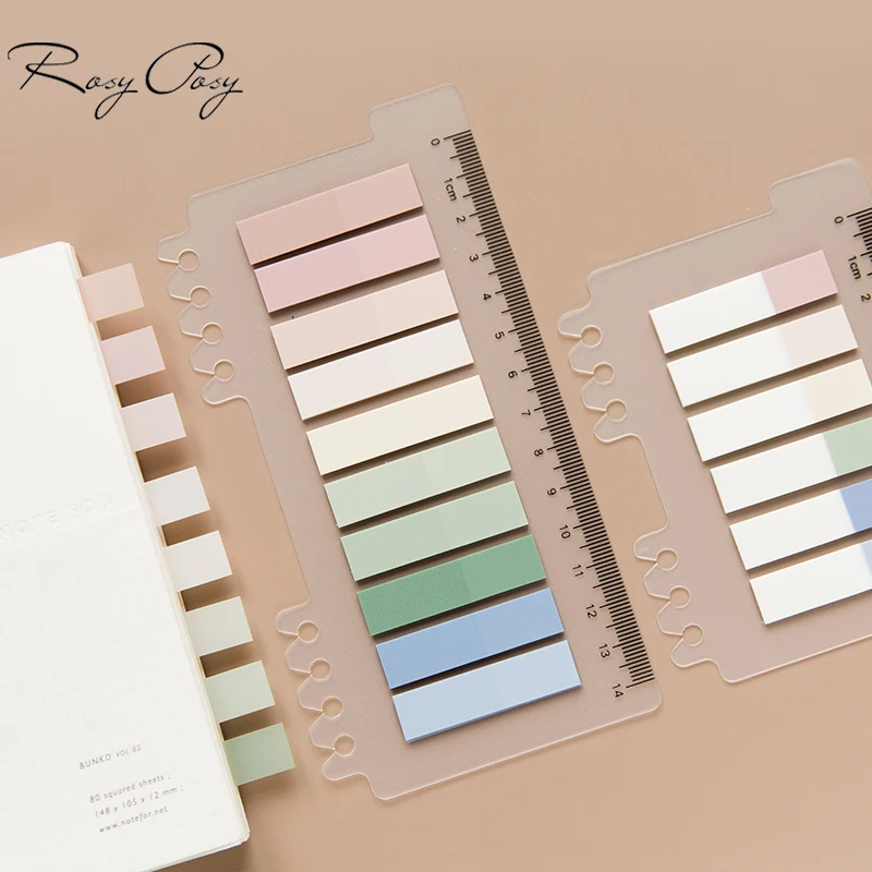 
Simple and Elegant Colors Self Stick Pads Sticky Notes 