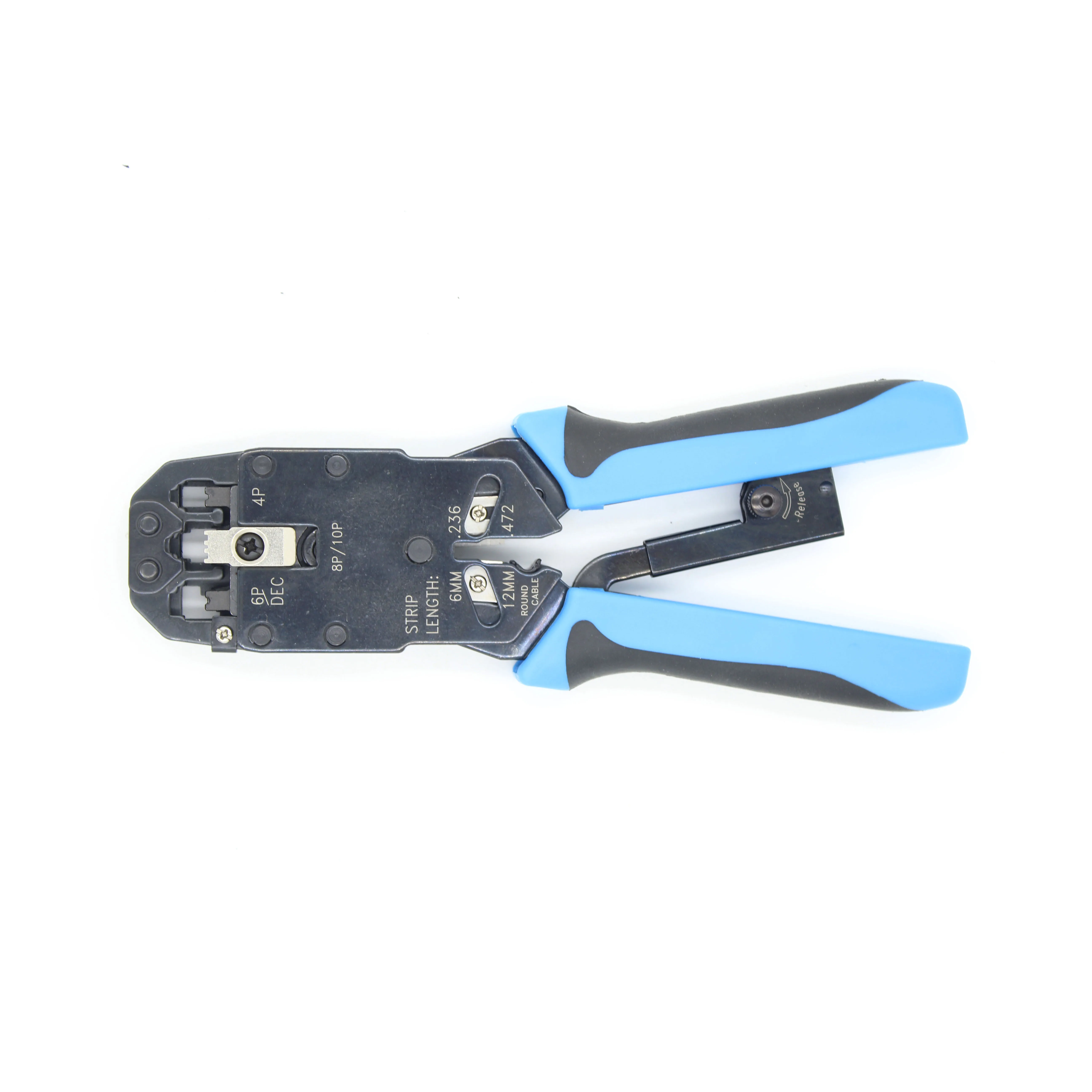 Обжимной инструмент RJ-45 RJ-12 RJ-11 (8P8C 6P6C 4P4C) кабельный резак со стриптизером