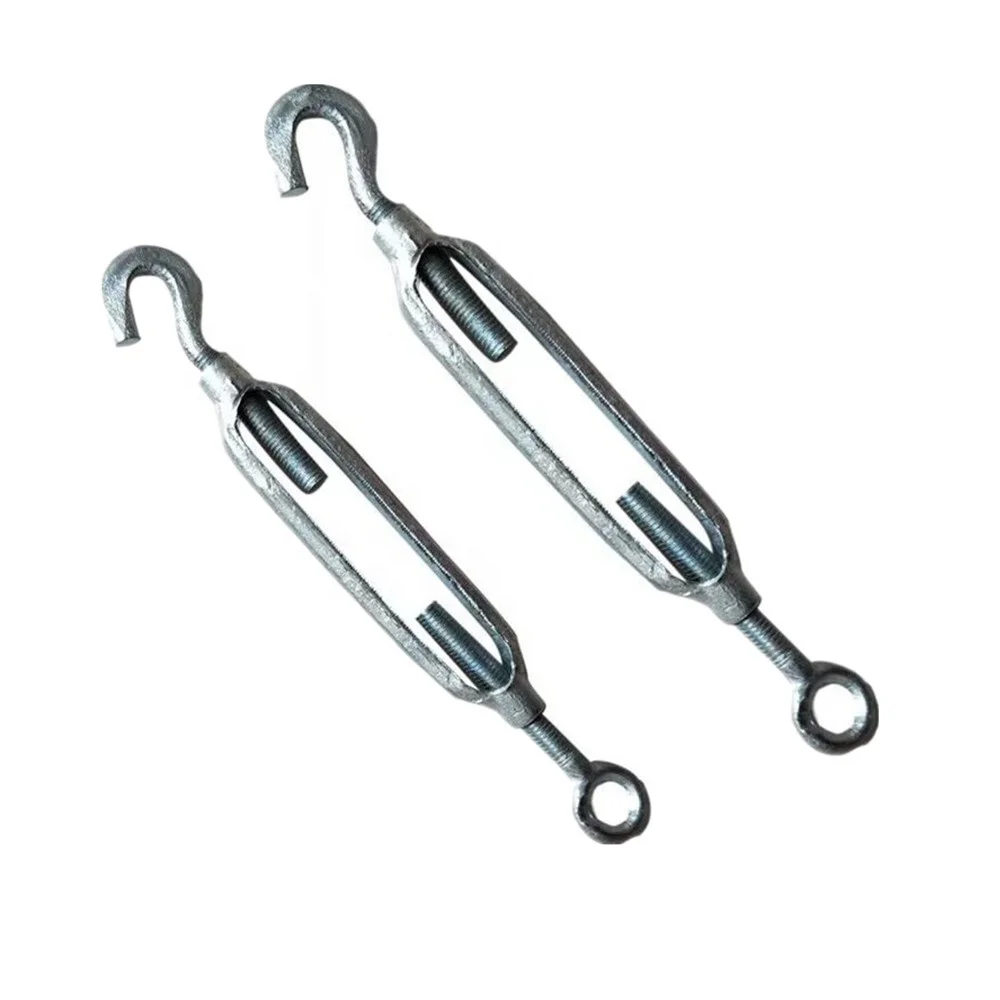Carbon Steel Turnbuckle Clamp Forged Hot Galvanized Threaded