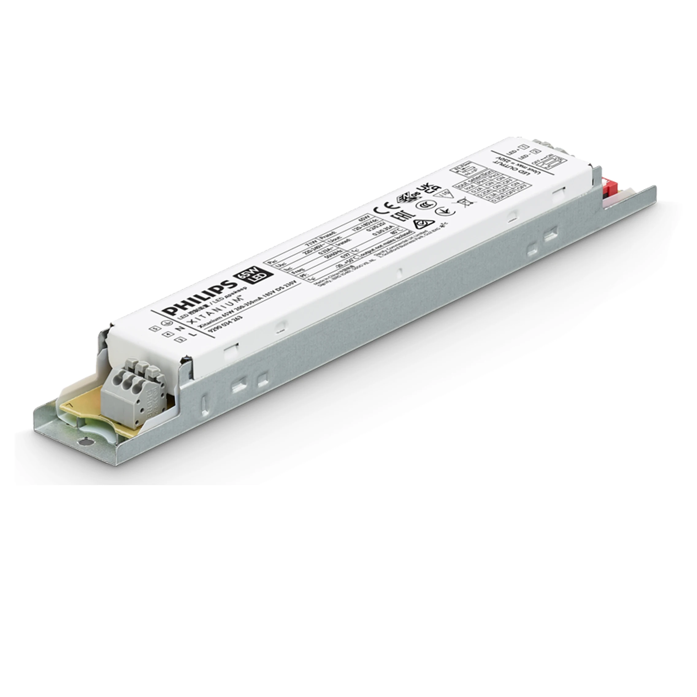 CertaDrive LED drivers Linear HV non-isolated CertaDrive 65W 200 350mA 185V 230V 929002874580
