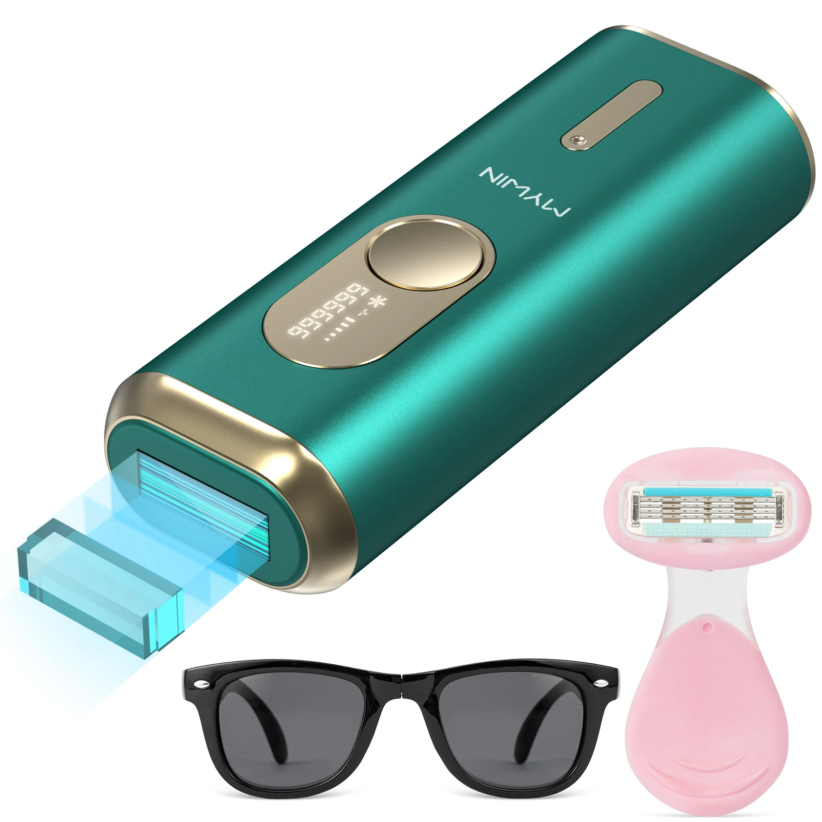 Home use G883 3 in 1 permanent electric ipl laser hair removal epilator device For Women & men
