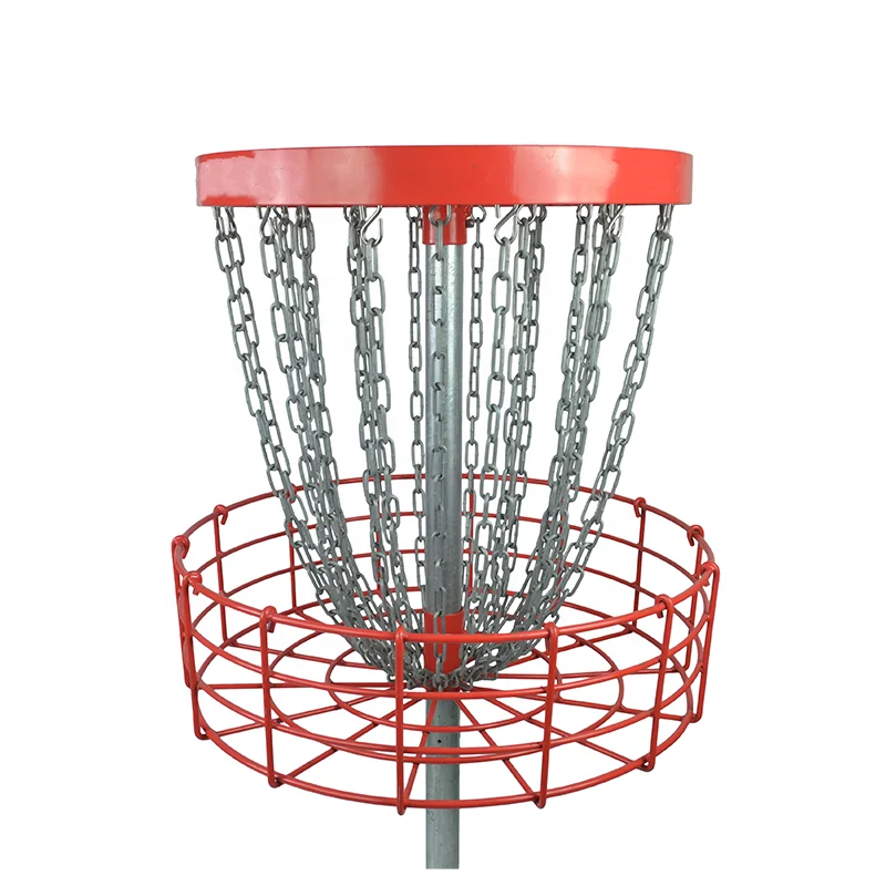 Factory Direct Custom Design PDGA Championship Standard Permanent Disc Golf Basket Professional