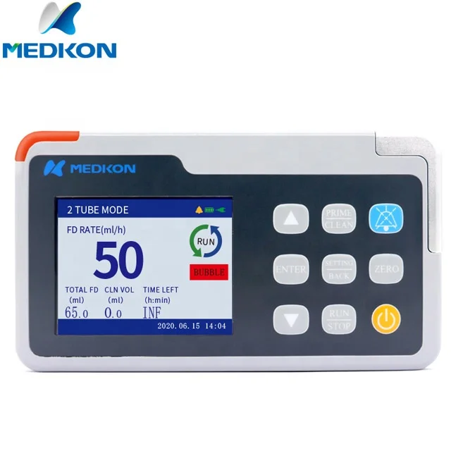 
CE Certificated Portable Medical Electric Infusion Enteral Feeding Pump with Touch Screen for Hospital and Clinic 