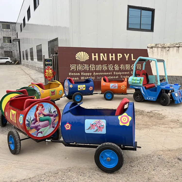 China Supplier Hot shopping mall Electric train Park Square trackless train mall Amusement Park trackless train for sale