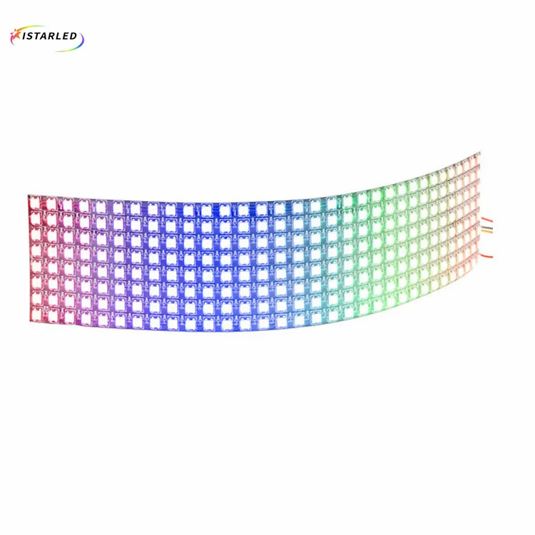 8*32 led matrix sk6812 rgb 256 leds 256pixels flexible led dot matrix