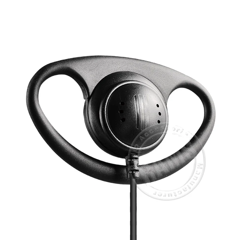 Наушник для рации двухсторонний радио гарнитура handfree D-образный наушник
