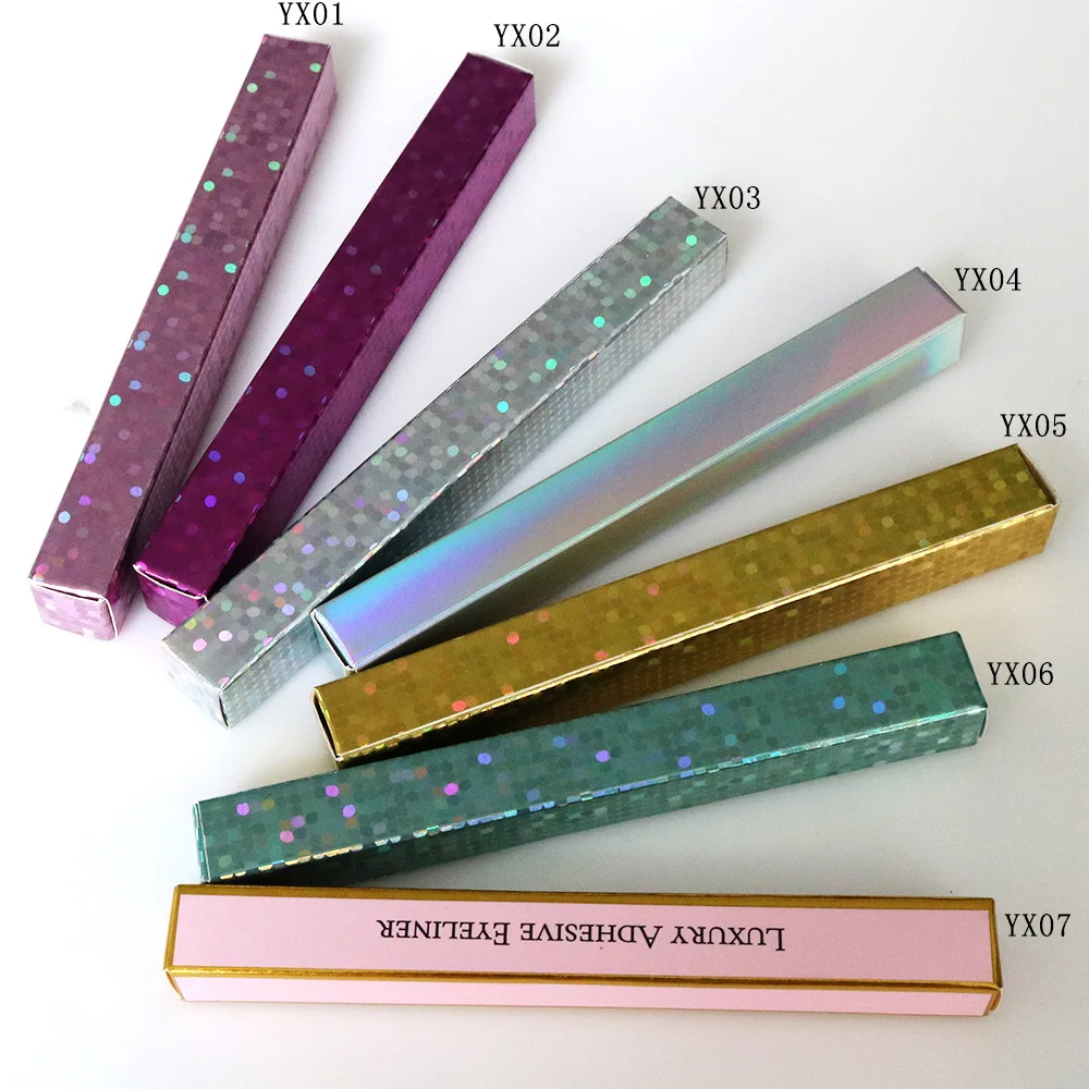 Self Adhesive Magic Eyeliner Pencil No Glue Waterproof Anti-smudge Quick Drying Eyelashes Sticking Eye liner Pen