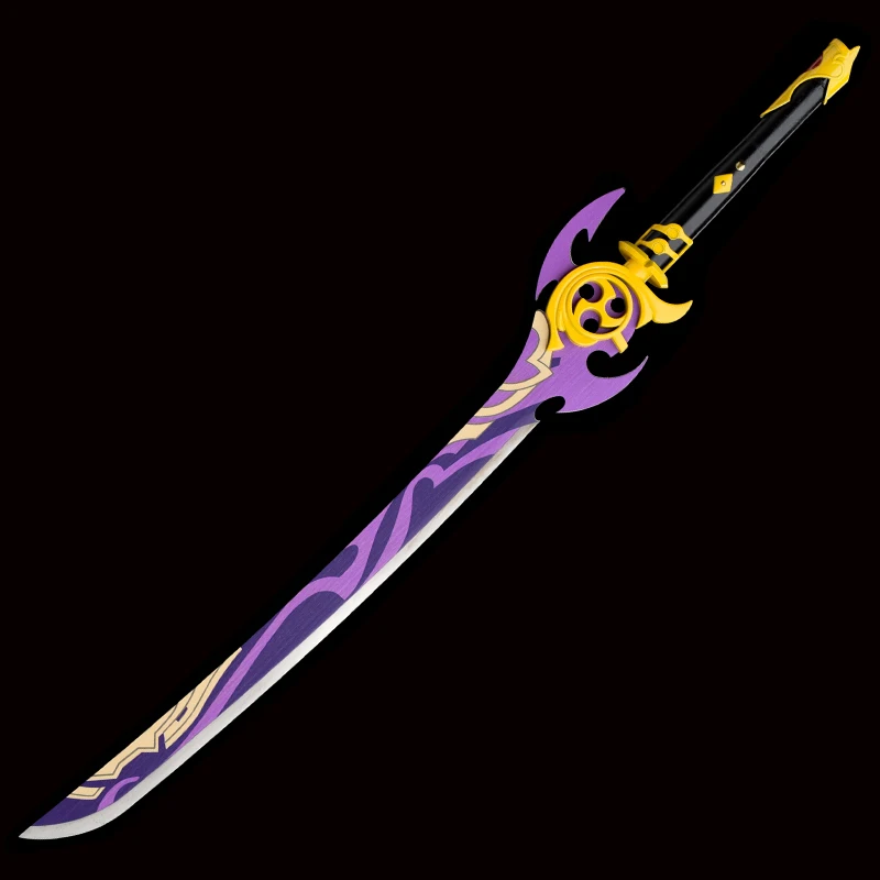 Hot Selling Genshin Impact Katana Sword Wooden Swords  Cosplay Toy  For Kids
