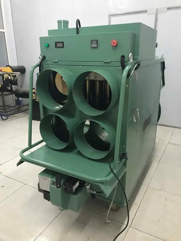 Дизельный Нагреватель 400 000Btu с отработанным маслом, с воздуховодами