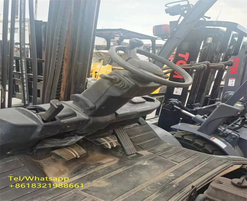 Toyota 5 tons forklift, excellent handling, make the handling work more efficient!