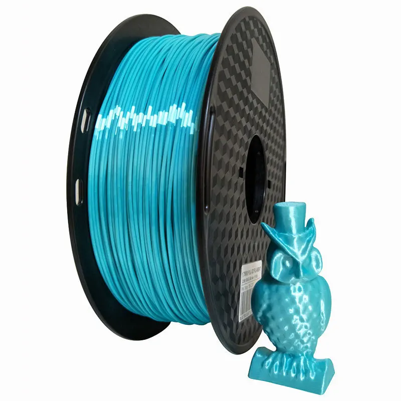 3D printer consumables  sky blue PLA silk consumables 1kg high gloss consumables