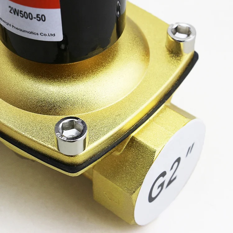 Water Solenoid Valve Normal Temperature Water Controller Normally Open Closed Type Direct Acting Electric Brass Water Control
