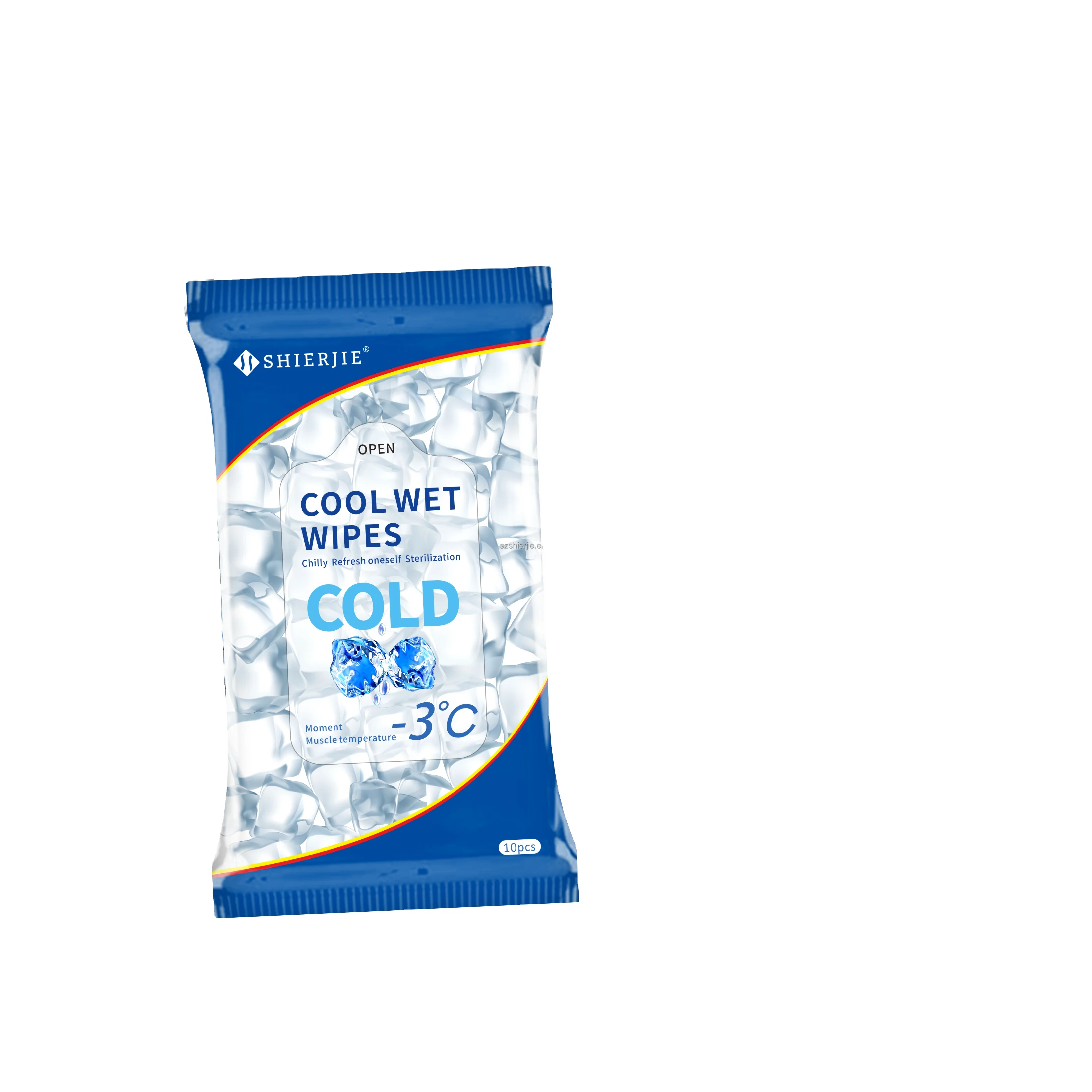 Салфетки для охлаждения на 3 ° C