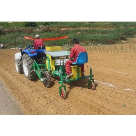 
production 12 row automatic onion transplanting machine onion cauliflower planting machine sell peony transplanting equipment 