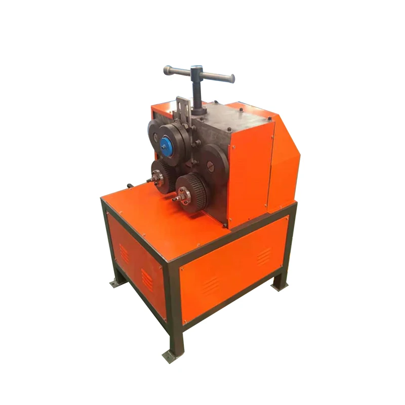 Electric Angle Steel Rolling Machine Sheet Round Flange Forming Tools Three Roller Bending Flat Iron Round Pipe Channel Steel