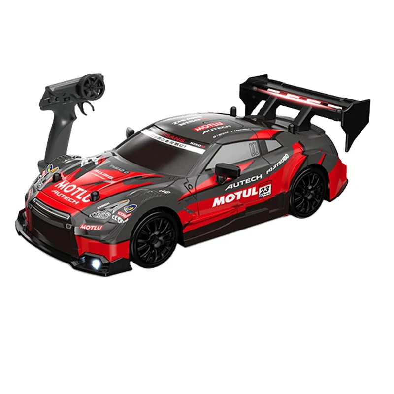 Custom Wholesale Electric 1/24 1:24 Scale Gtr Half With Led Light  Remote Control Drift Rc Car