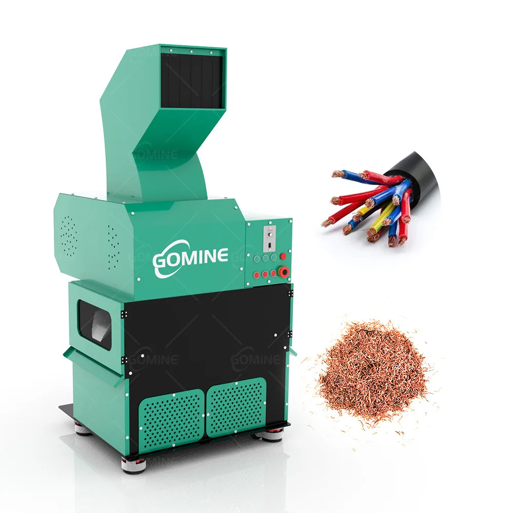 GM-S05 Hot Selling Small Copper Wire Granulator Scrap Cable Wire Shredder and Granulator Plant Machine