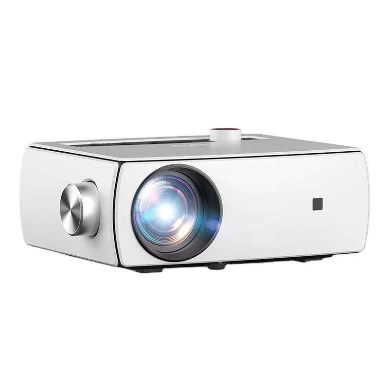 New Model Mini 1080P 4K Projector Native Full HD LCD LED Home Cinema Projector Android 9.0 1+8G Digital Keystone 50 degrees