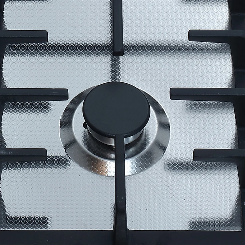 Built-in  LPG or NG 4 Gas Stove OEM Stainless Steel Silver Cooktop Gas Hob