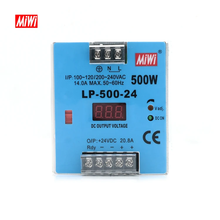 LP-500-48 dc выходной монитор 500w din рейка источник питания 48