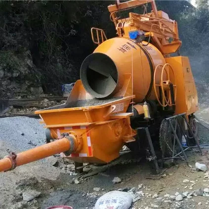Concrete Mixer With Pump Machine Truck Mini Cement Mixer With Pump Machine Concrete Mixer High Pressure