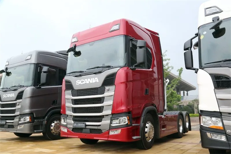 2024 Scan ia Brand 500S Tractor Head Used Diesel 6x4 Heavy Truck Manual Transmission Left Steering Euro 5 Truck Trailer