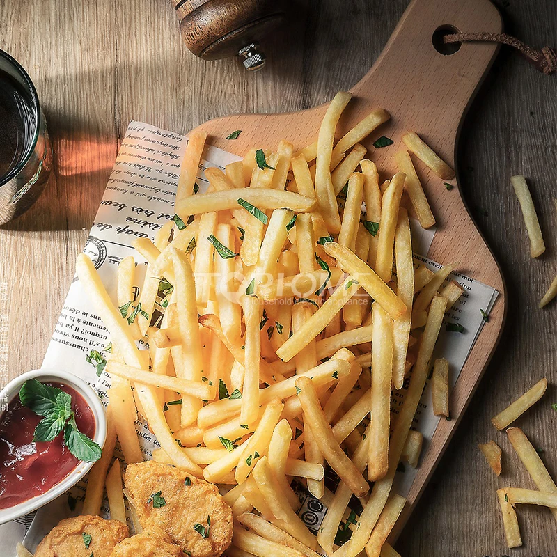 Mini electric air fryer no oil 1.8L capacity Non-Stick Cooking Surface frying food without oil frying machine