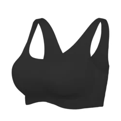 Day & Night Delighted Feedback CRBV Women Comfortable and Seamless Deep V High Impact Sports Bra