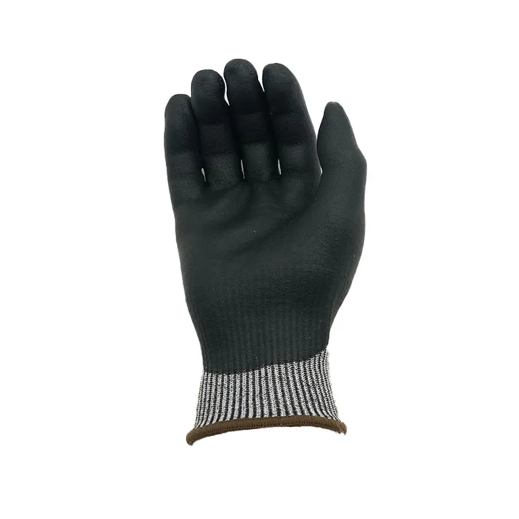 Cool Job Drill Rig Safety Gloves Nitrile Gloves Coated  Working Cut Resistant Gloves