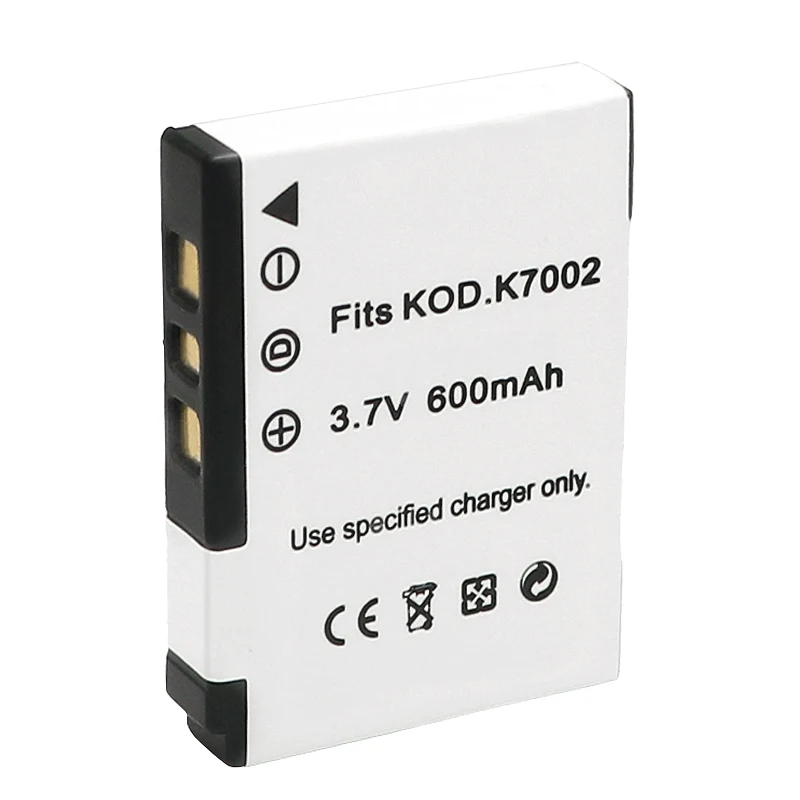 Литий-ионная аккумуляторная батарея KLIC-7002 K7002 для Kodak EasyShare V530 V603 зум-объектива