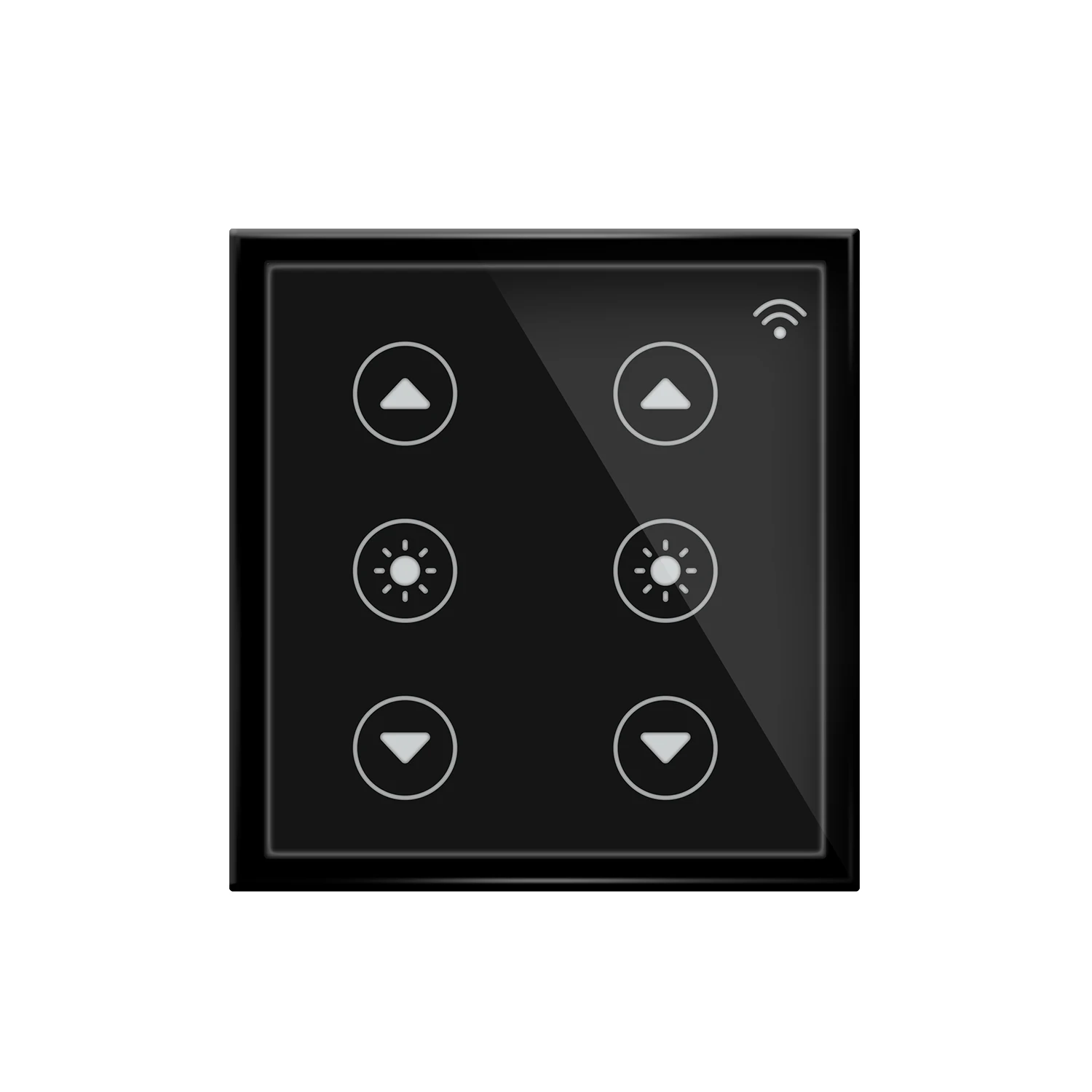 Умный выключатель света EVA, Wi-Fi, alexa, tuya, диммер, модульные переключатели, 2 клавиши, Индия