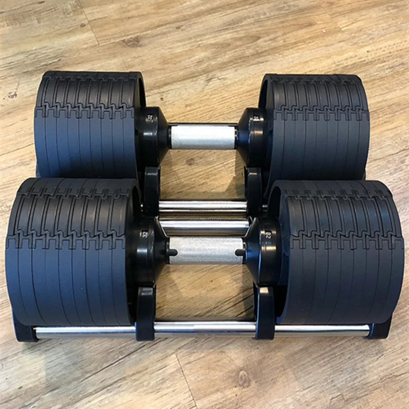 Wholesale New Design Fixed Core Adjustable Dumbbells 2kg Increment 32kg 36kg Dumbbell