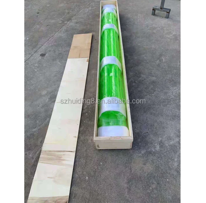 Customized Size Any Color Plastic Tube/Clear Acrylic Transparent green Round Tube/PC Fluorescent green Pipes