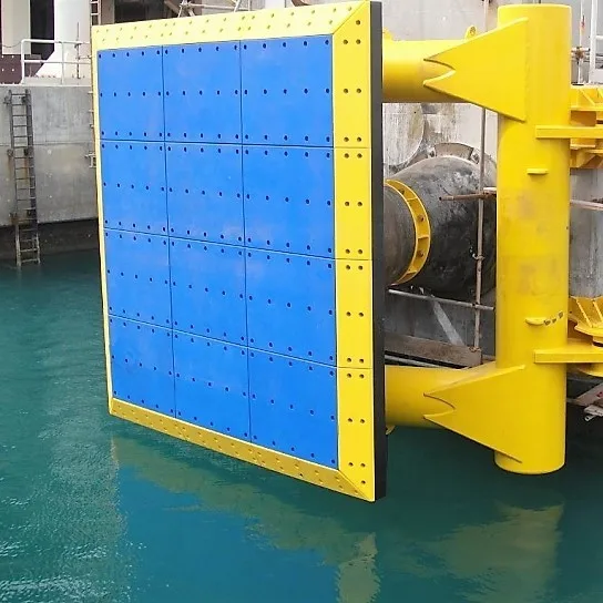 Shipboard fender pier apron fender pad marine boat fender