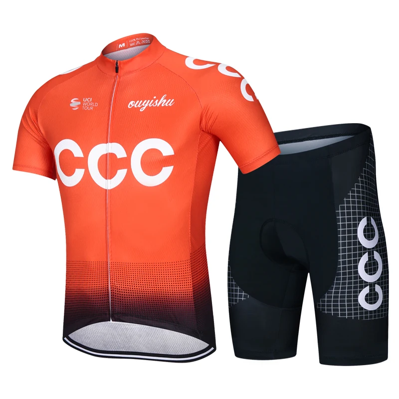 
OEM Manufacturer Pro Biker Jersey Set Custom Support Fashion Pattern Light Weight Bicycle Clothing Wear 